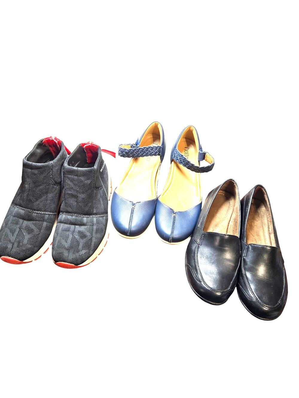 DNKY + More Size 6.5 Flat Slip Ons Women's Lot of 3 Pairs Bulk Shoes 6 1/2